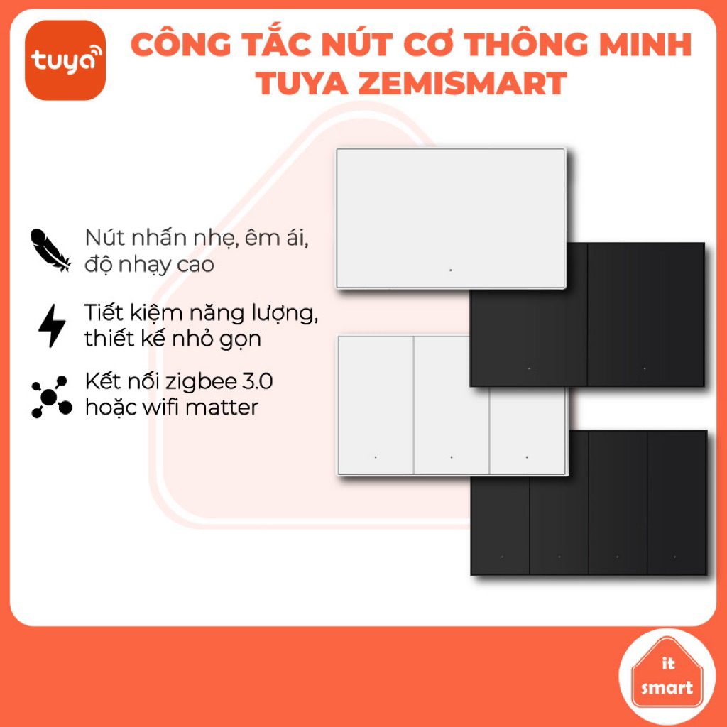 Công tắc thông minh Zemismart KES-606US