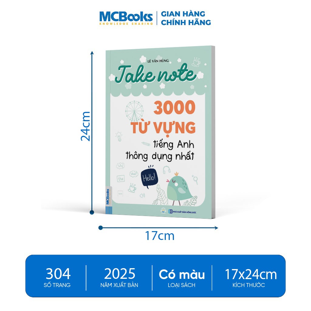 Sách - Takenote 3000 Từ Vựng Tiếng Anh