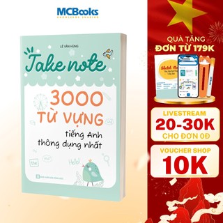 Sách - Takenote 3000 Từ Vựng Tiếng Anh