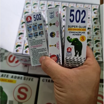 Keo 502 Đức Anh, keo con voi 502 dán đồ gia dụng