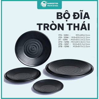 Đĩa tròn thái Việt Nhật đĩa phíp nhựa cao cấp ms: 1293/1294/1295/1296/1297/1298