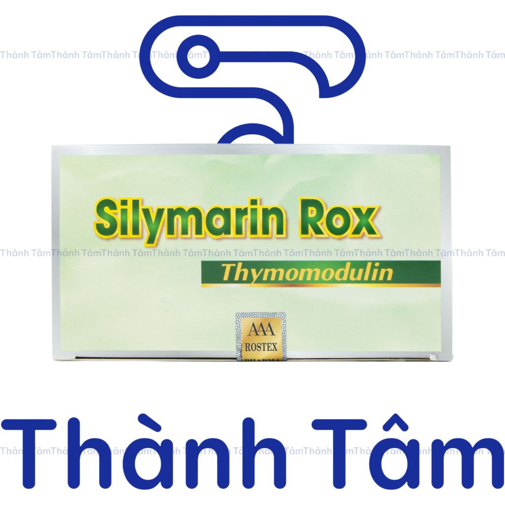 Viên uống Silymarin Rox Xanh hỗ trợ bổ gan, thải độc gan, mát gan Hộp 100 Viên