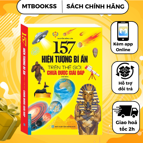 Sách - 157 Hiện Tượng Bí Ẩn Trên Thế Giới Chưa Được Giải Đáp (bìa mềm)