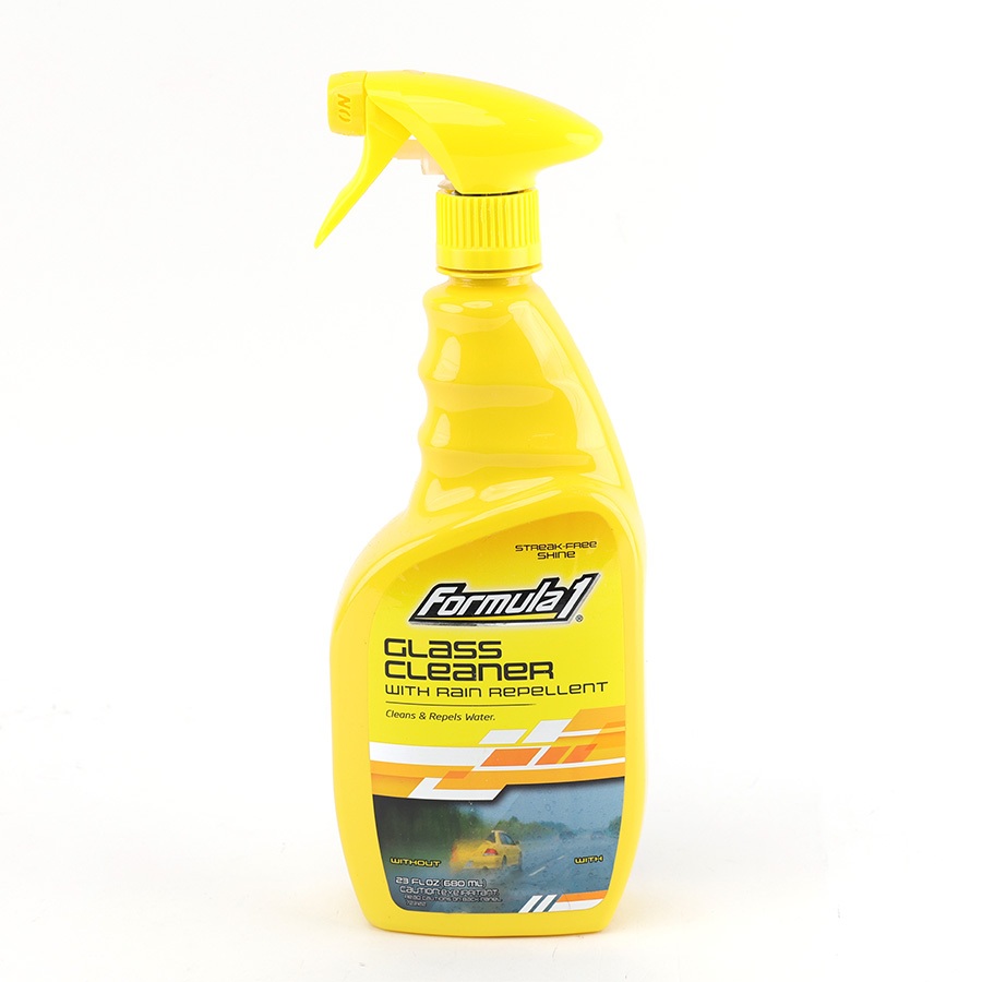 Nước Rửa Kính Xe Chống Bám Nước Dạng Xịt FORMULA 1 615817 680ml Có Hiệu Ấn Lá Sen Chống Động Nước Trên Kính Xe Ô Tô