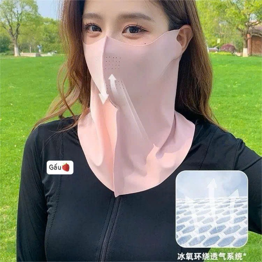 Khẩu trang che cổ chống uv