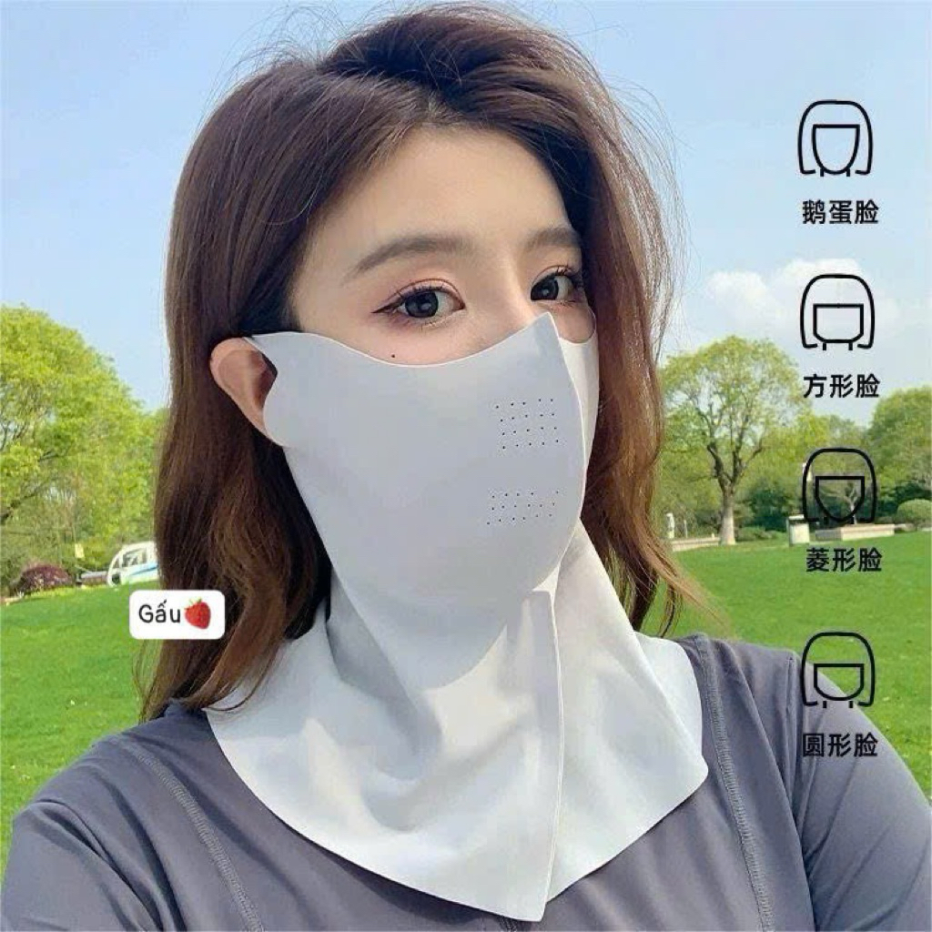 Khẩu trang che cổ chống uv