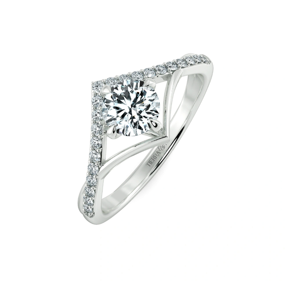 [CHAT TRƯỚC KHI ĐẶT] Nhẫn Cầu Hôn Tiny Tierra NCH1709 Vàng 14K 18K, Tấm CZ, Thiết Kế Sang Trọng & Thời Thượng