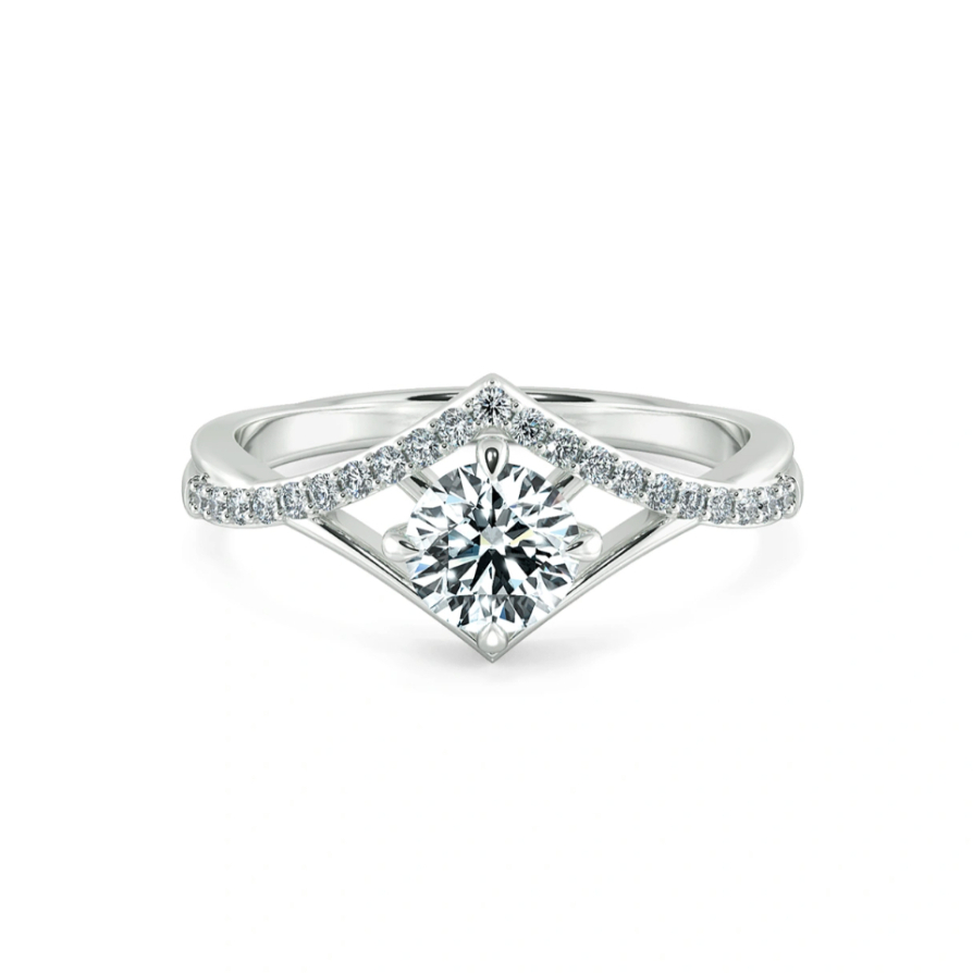 [CHAT TRƯỚC KHI ĐẶT] Nhẫn Cầu Hôn Tiny Tierra NCH1709 Vàng 14K 18K, Tấm CZ, Thiết Kế Sang Trọng & Thời Thượng