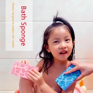 Mút Tắm Tẩy Tế Bào Chết Mềm Mại, Đủ Màu Ngọt Ngào – Bọt Dày Đặc, Làm Sạch Sâu, Kì Ghét Cực Thoải Mái