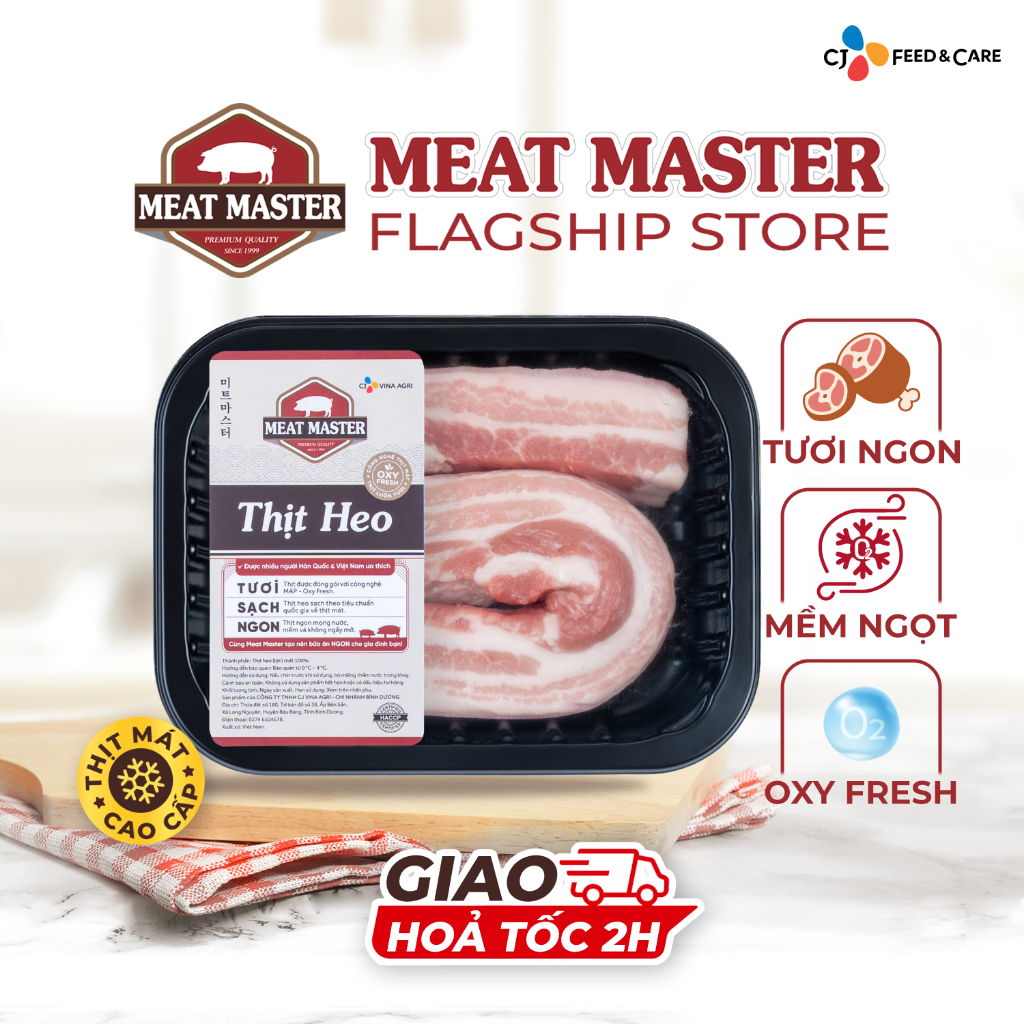 Ba rọi heo Meat Master VN 400g/khay | Shopee Việt Nam