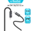 Cáp Sạc Nhanh 20W Basefast Type-C-LN Cho Xr/Xs Max/11/12/13/14 ProMax Bọc Dù