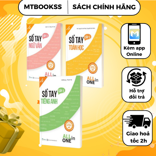 Sách - Ôn thi THPT- All in one môn Toán - Ngữ Văn - Tiếng Anh (Cập nhật chương trình SGK mới)