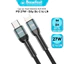 Cáp Sạc Nhanh 20W Basefast 1/2M Cho Xs/12/11/13/14 Pro Max, Type C to LN Bọc Dù Hỗ Trợ PD