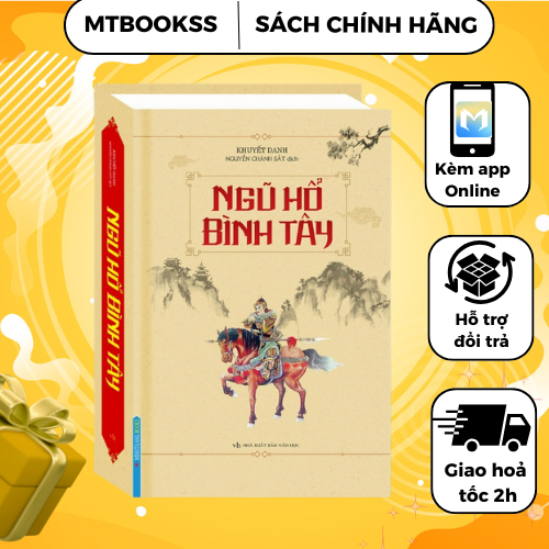 Sách - Ngũ Hổ Bình Tây (bìa cứng)