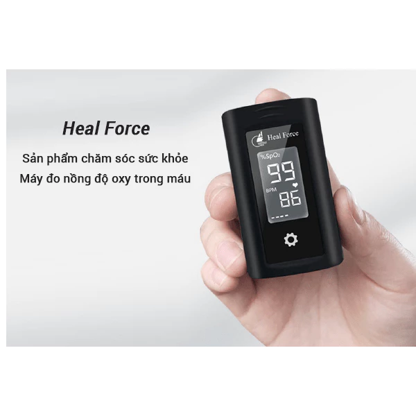 Máy Đo Nồng Độ Oxy Trong Máu SpO2 Heal Force Prince-100A | Chính Hãng Siêu Thị Y Tế – 3