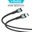 Cáp Sạc Nhanh 20W Basefast 1/2M Cho Xs/12/11/13/14 Pro Max, Type C to LN Bọc Dù Hỗ Trợ PD