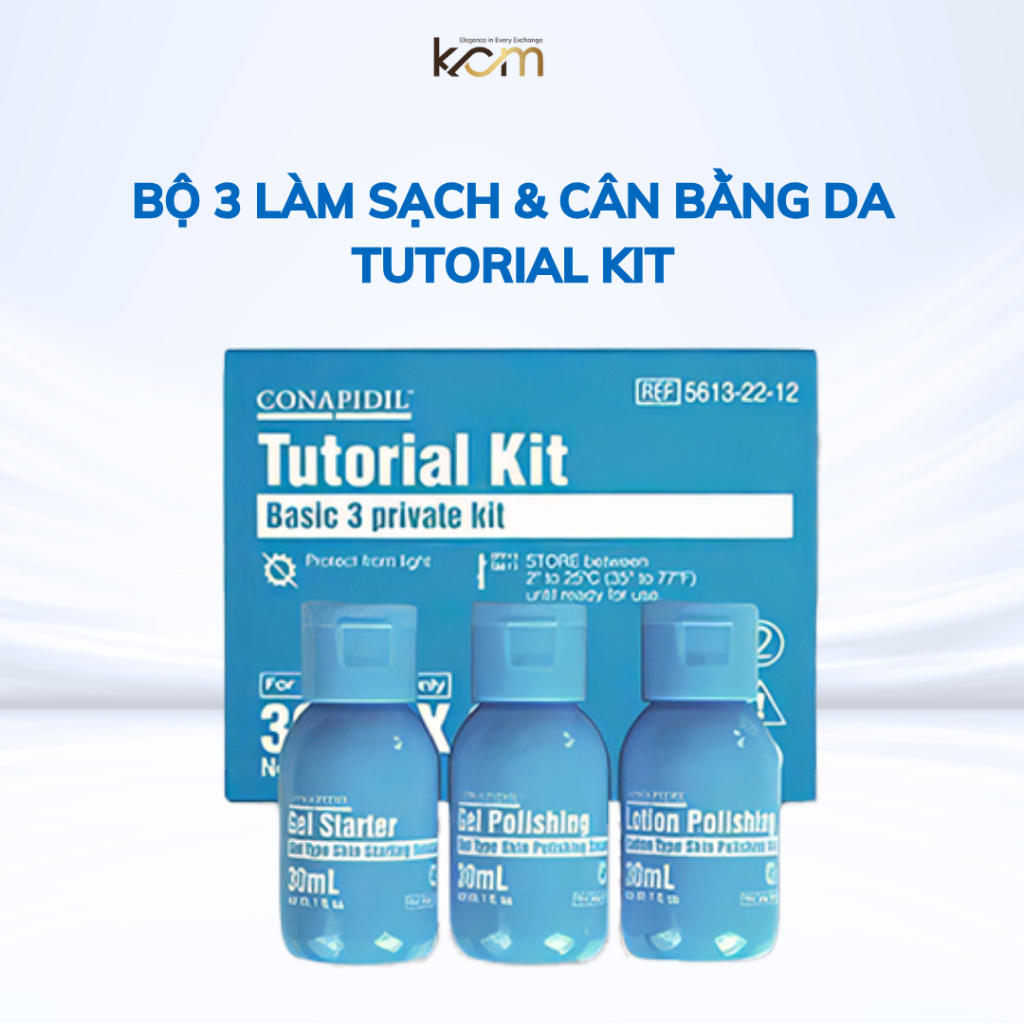 Bộ 3 chăm sóc da Tutorial Kit cân bằng và làm sạch sâu mỗi ngày