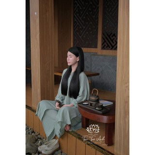 Pháp phục " Lam An Nhiên " - TT BY TÂM TUỆ ANH