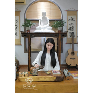 Pháp phục " Lam An Nhiên " - TT BY TÂM TUỆ ANH
