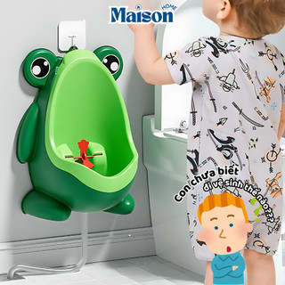 Bồn tiểu đứng cho bé trai, Bô vệ sinh gắn tường tập đi vệ sinh cho bé MAISON hình ngộ nghĩnh