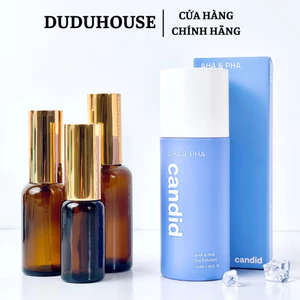 Gel Tẩy Tế Bào Chết C.a.nd.i.d AHA & PHA Gel Exfoliant Làm Mịn Da Khô, Da Nhạy Cảm 5ml Duduhouse