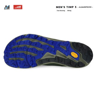 ALTRA - TIMP 5 M - DUSTY OLIVE - BLUE/ORANGE - AL0A85PE3151 - AL0A85PE4801 - Giày thể thao chạy địa hình nam