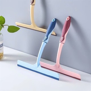 CHỔI GẠT NƯỚC SÀN NHÀ TẮM NHANH KHÔ - Lau Kính Silicon Cầm Tay Không Bám Vết,Cây Gạt Nước Sàn Nhà Tắm Có Móc Treo