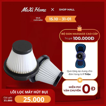 Bộ Lọc HEPA Máy Hút Bụi – Lọc Bụi Siêu Mịn, Có Thể Giặt, Dễ Thay Thế, Phụ Kiện Hút Bụi Không Dây