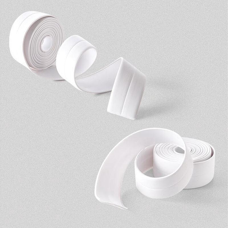 Miếng Dán Tường Chống Thấm Nước Trong Phòng Tắm - Dải Niêm Phong Dính PVC Để Sử Dụng Bồn Rửa Và Nhà Bếp