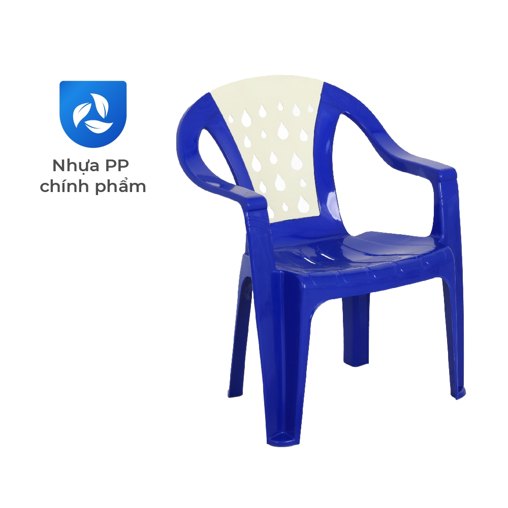 Ghế nhựa tựa lưng QUI PHÚC, combo 4,6,10 ghế, lưng giọt nước, an toàn, chắc chắn, tiện lợi, chống trượt, thoải mái
