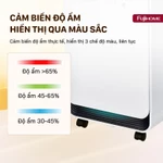 Máy hút ẩm dân dụng đa năng FUJIHOME DH10 10 lít/n, Máy hút lọc Ion âm sấy quần áo nhỏ gọn tiết kiệm điện — ảnh 4