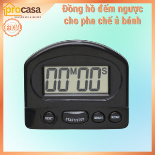 Đồng hồ đếm ngược sử dụng trong pha chế - ủ bánh - làm bánh - nhà bếp