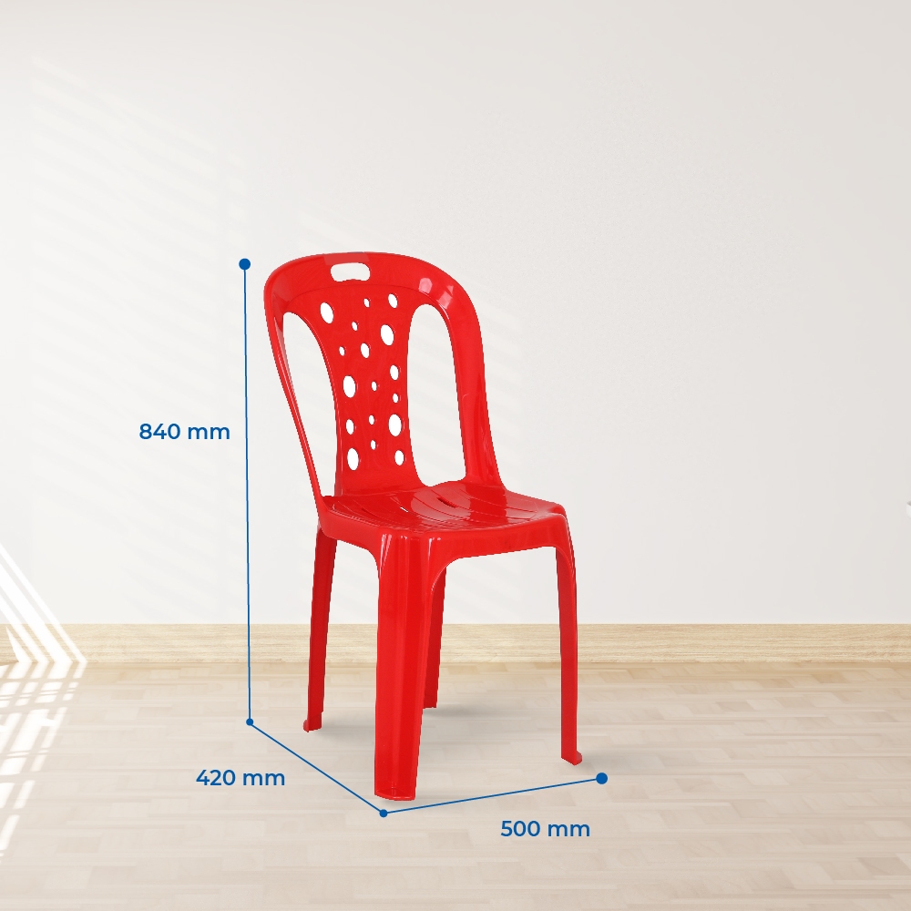 Ghế nhựa tựa lưng Oval QUI PHÚC, size lớn, combo 4,6,10 ghế, hiện đại, tiện lợi, chống trượt, ghế ngồi chắc chắn