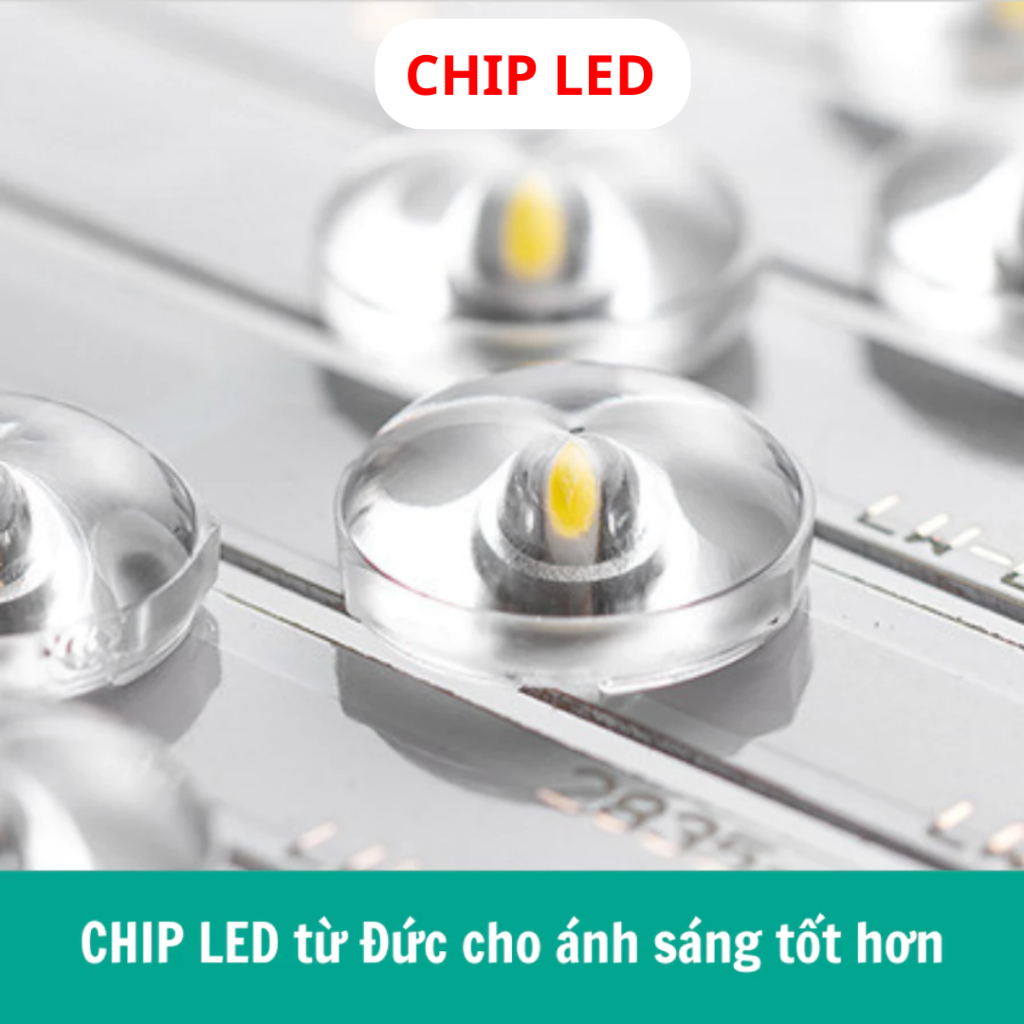 Đèn vuông panel 60*60cm Công suất 100W | Đèn panel ốp nổi bắt vít Đèn thả trần thạch cao, BH 2 năm