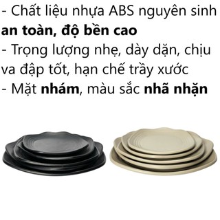Đĩa vuông Thái Việt Nhật, Đĩa vuông nhựa Việt Nhật - Nhám, sâu lòng MS: 1270/1271/1272/1273/1274