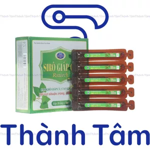 Siro Diếp Cá với cao khô giấp cá giúp nhuận tràng, giảm táo bón, bổ sung chất xơ - Hộp 20 ống 10ml