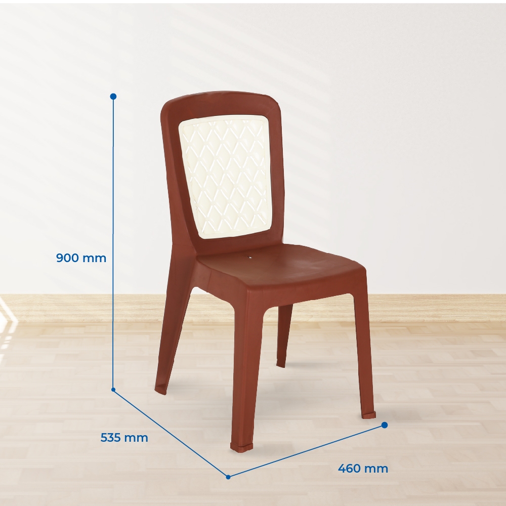 Ghế nhựa tựa lưng Adora QUI PHÚC, size lớn, combo 4,6,10 ghế, phù hợp gia đình, nhà hàng, quán ăn, chân chống trượt