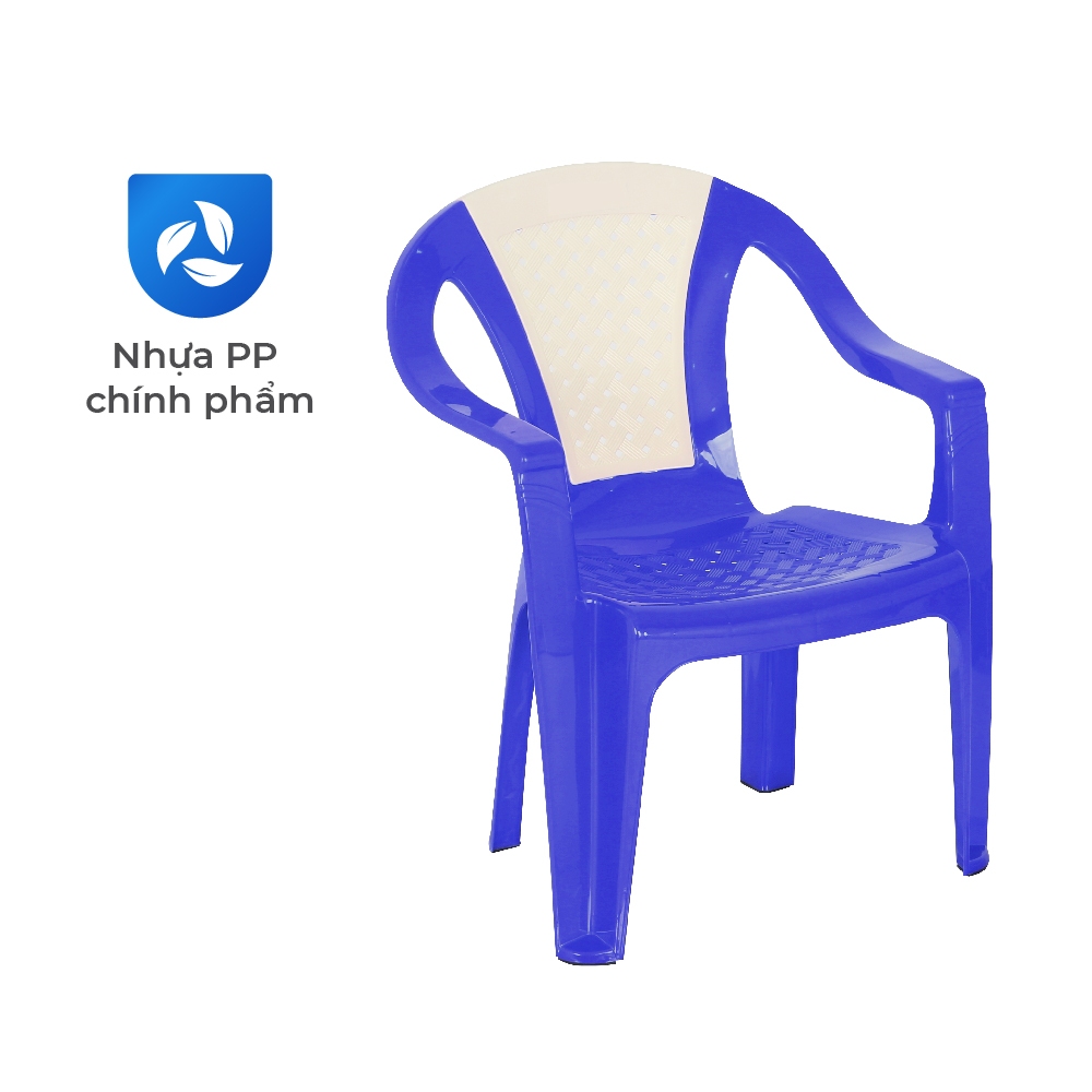 Ghế nhựa tựa lưng QUI PHÚC, combo 4,6,10 ghế, lưng mây, an toàn, chắc chắn, tiện lợi, chống trượt, thoải mái