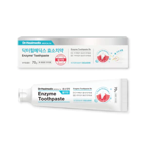 Kem đánh răng cho chó mèo Dr.Healmedix Medical Enzyme Toothpaste vị dâu 70g
