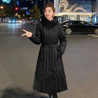 Áo Khoác Phao Dáng Siêu Dài Mùa Đông AK40