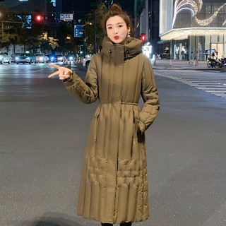 Áo Khoác Phao Dáng Siêu Dài Mùa Đông AK40
