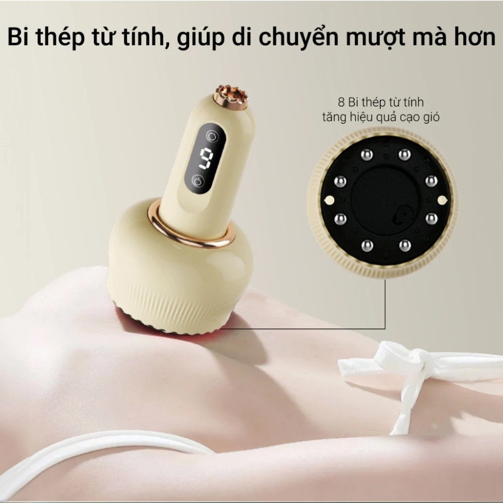 Máy Massage Giác Hơi Cạo Gió Cầm Tay G05-A An Toàn, Tiện Lợi, Bảo Hành 2 Năm