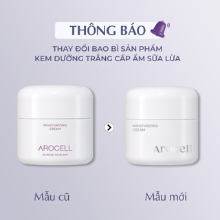Combo Kem Dưỡng & Tinh Chất Sữa Lừa Arocell Dưỡng Trắng Cấp Ẩm Sáng Da Mờ Thâm Hiệu Quả Ngừa Lão Hóa
