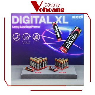 Vỉ 2 Pin đũa AAA Maxell made in Japan Alkaline chính hãng chống chảy dung lượng cao