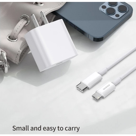 Bộ Sạc Nhanh Cao Cấp PD 20W C15 Cổng Type C Chip Điều Chỉnh Dòng Thông Minh Hạn Chế Quá Tải Không Nóng Máy