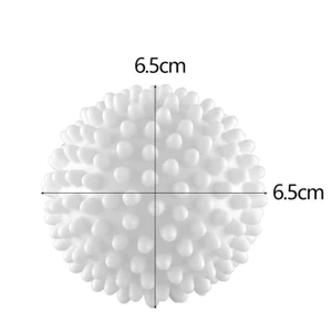 BÓNG GIẶT CẦU GAI SILICON 6CM - Hỗ Trợ Giặt Đồ Siêu Sạch Chống Nhăn Quần Áo, Bóng Giặt Đa Năng