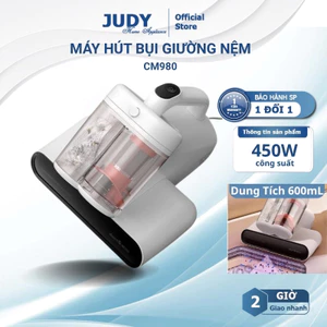 Máy hút bụi giường nệm diệt khuẩn UV Deerma CM990 - Máy hút bụi sofa, chăn, gối lực hút mạnh mẽ 12Kpa, công suất 350W