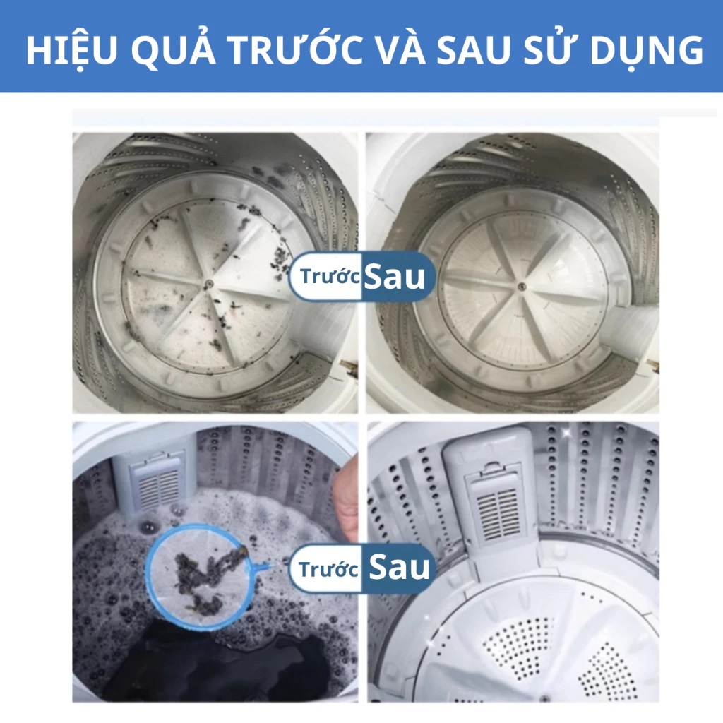 Máy Tiêu Chuẩn - Bàn Chải Làm Sạch Máy Giặt