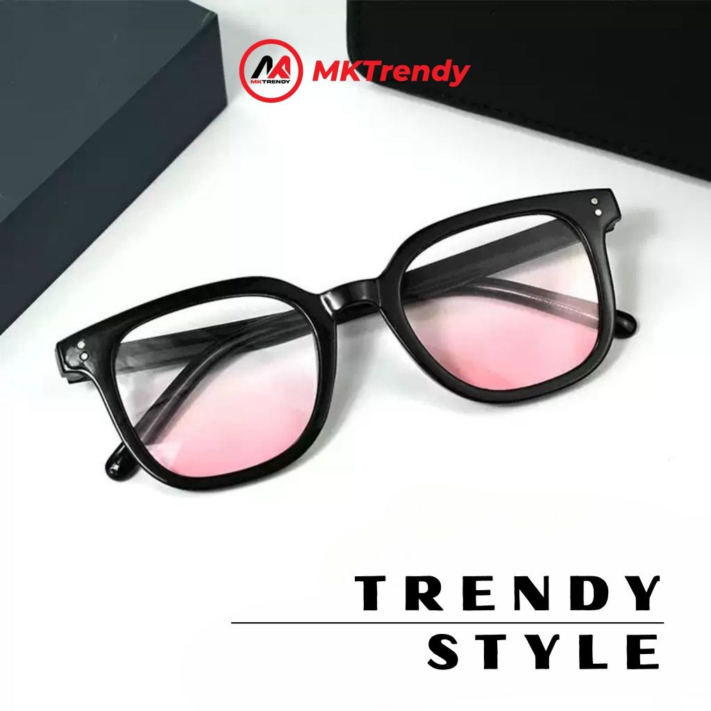 Kính mát thời trang nam nữ MKTRENDY kính râm đi đường chống bụi chống tia UV giảm chói phong cách T11