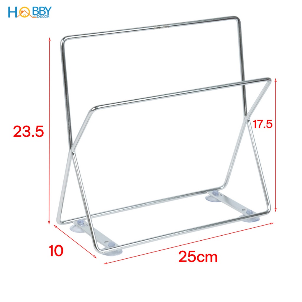 Giá treo khăn lâu bếp inox 304 tiện dụng Hobby home decor TK1